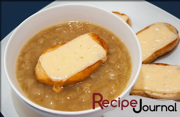 Рецепт классического французского лукового супа