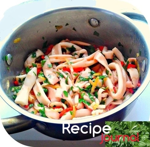 Кальмары маринованные - рецепт блюда из морепродуктов