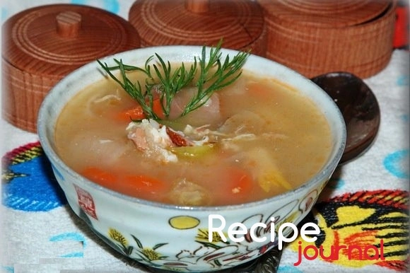 Рецепт супа с икрой мойвы