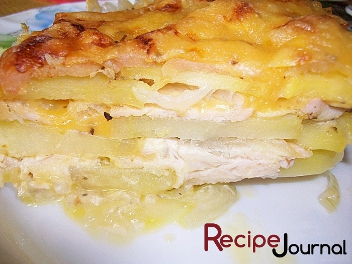 Картошка с мясом и сыром в духовке - рецепт блюда из овощей