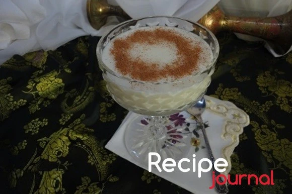 Мухаллеби - рецепт турецкого десерта
