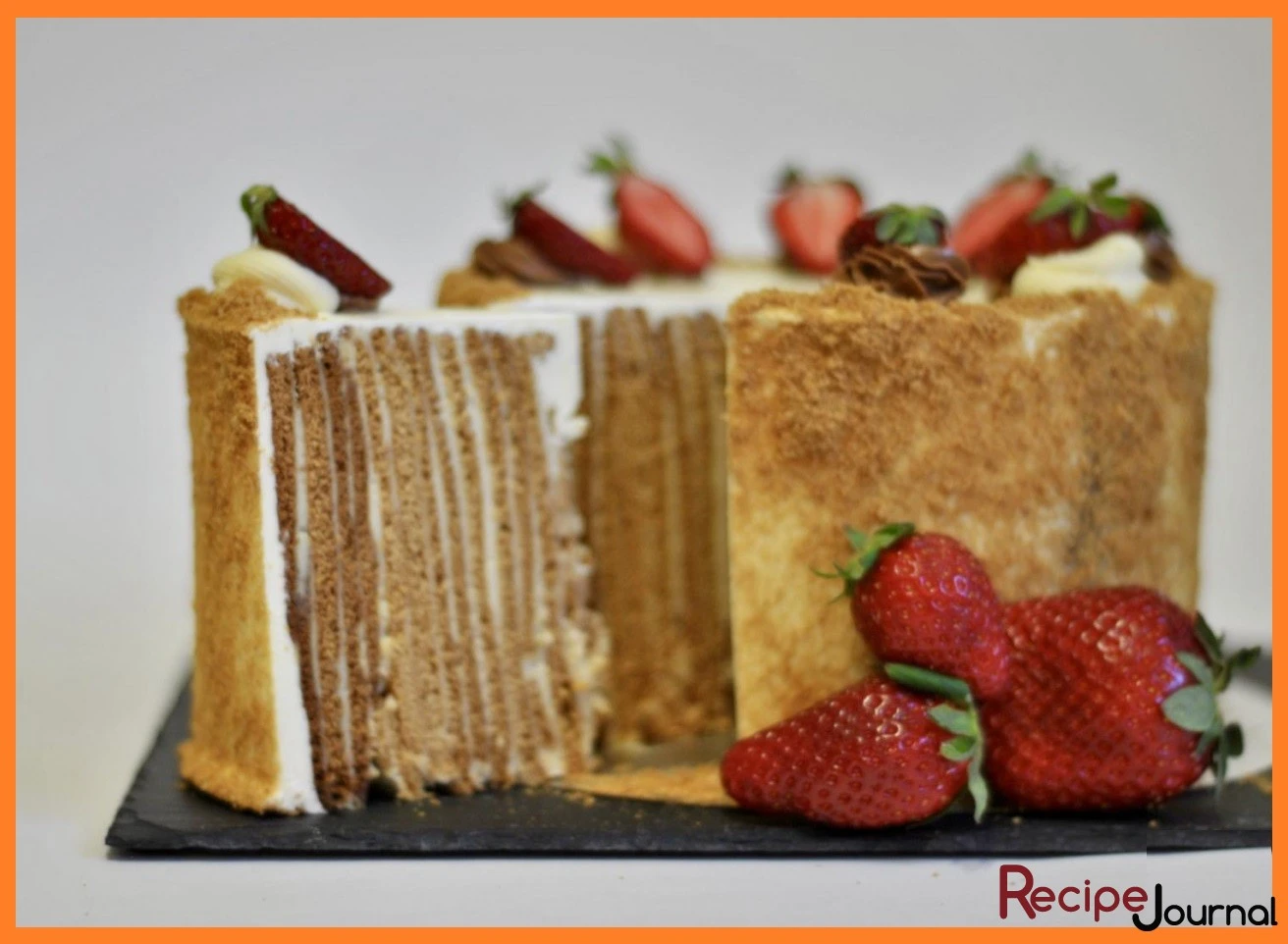Вертикальный торт медовик - рецепт нестандартной выпечки