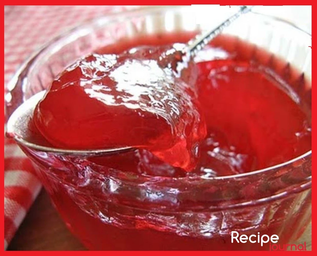 Желе из красной смородины - рецепт консервации, быстро и просто