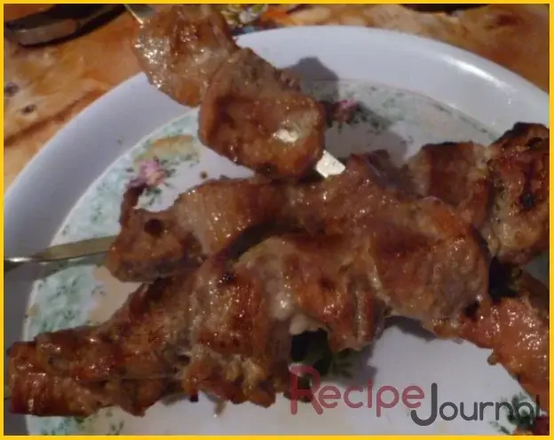 Шашлык из баранины в луковом маринаде - рецепт блюда из мяса