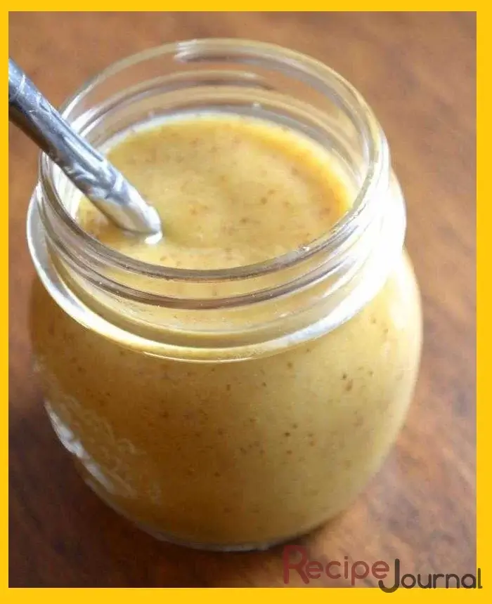 Медово-горчичный соус - домашний рецепт