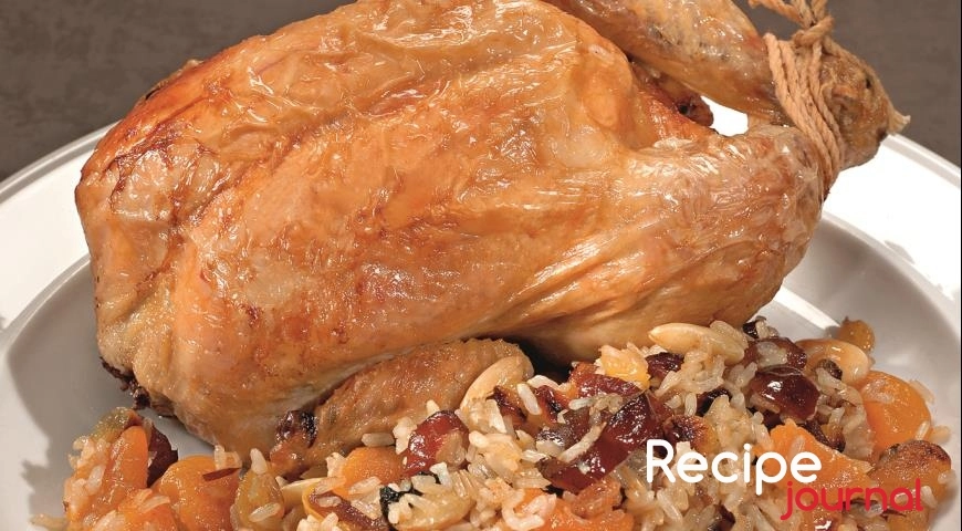 Блюдо из птицы - Фаршированная курица по армянски - амич