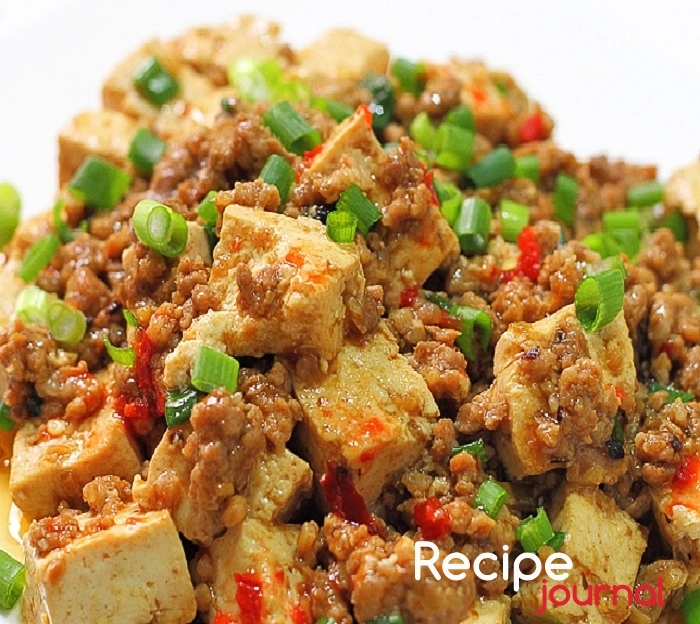 Блюдо из мяса - Мапо тофу (китайская кухня)