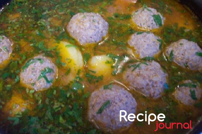 Кололак из баранины - армянский суп