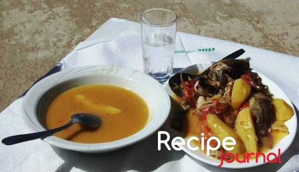 Рецепт приготовления греческого рыбного супа - Какавья