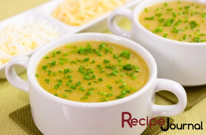 Рецепт низкокалорийного вегетарианского супа из кабачков