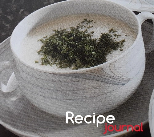 Низкокалорийный суп-пюре, рецепт с сельдереем