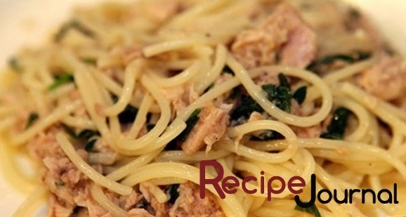 Паста с консервированным тунцом - рецепт итальянской кухни