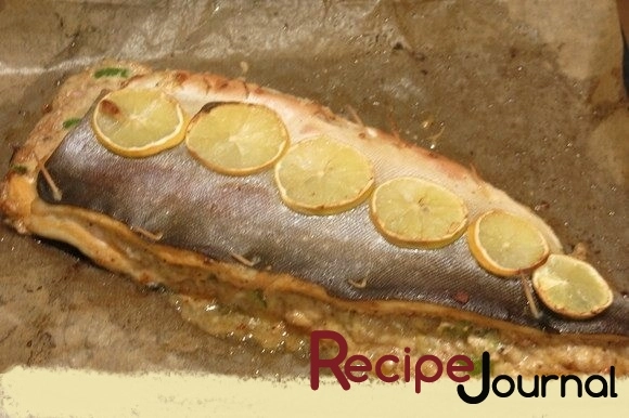 Рецепт маринованной рыбы, фаршированной, запеченной