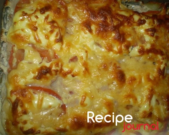 Рецепт сытного и простого обеда - запеканка с фаршем и картофелем под сырной корочкой