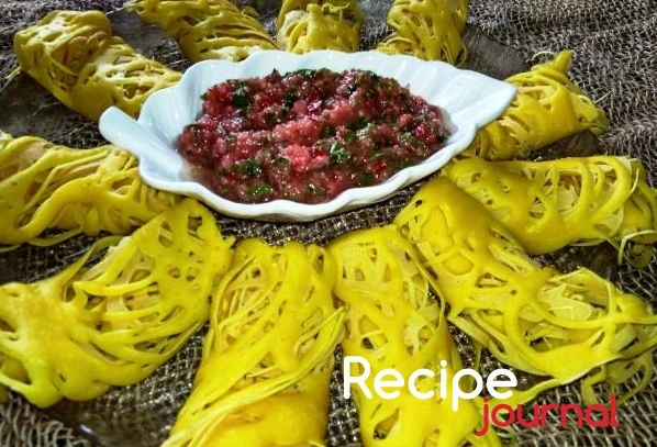 Рецепт кружевных малазийских блинчиков  - Роти Джала