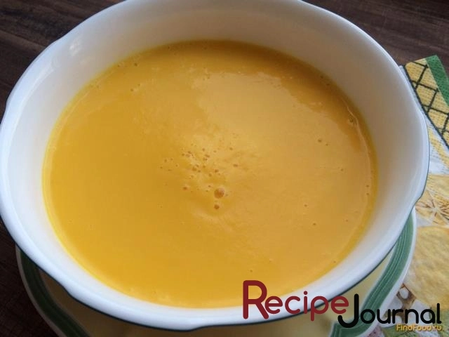 Суп-пюре из тыквы - рецепт овощного низкокалорийного блюда