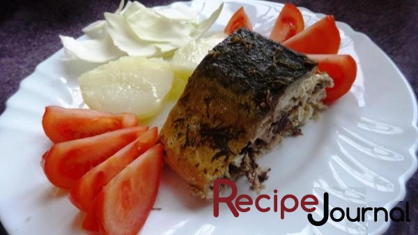 Скумбрия, запеченная в фольге - блюдо из рыбы