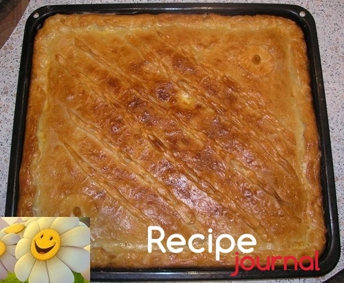 Пирог из дрожжевого теста на кефире с картофелем и капустой - рецепт несладкой выпечки