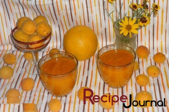 Абрикосово-апельсиновый смузи - солнечный десерт