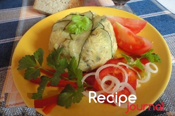 Тимбаль из кабачков - рецепт блюда из овощей
