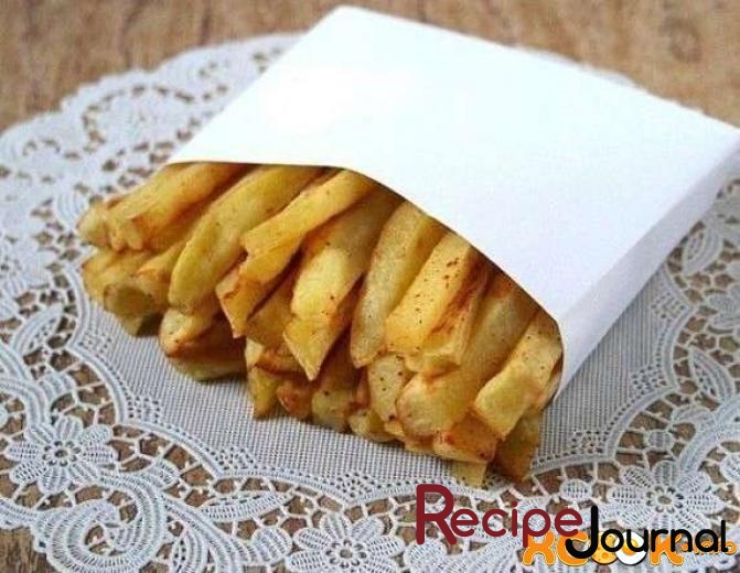 Картофель фри в духовке - овощное блюдо