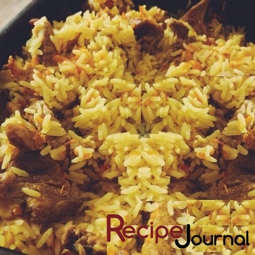 Рис с мясом в духовке - рецепт блюда из мяса