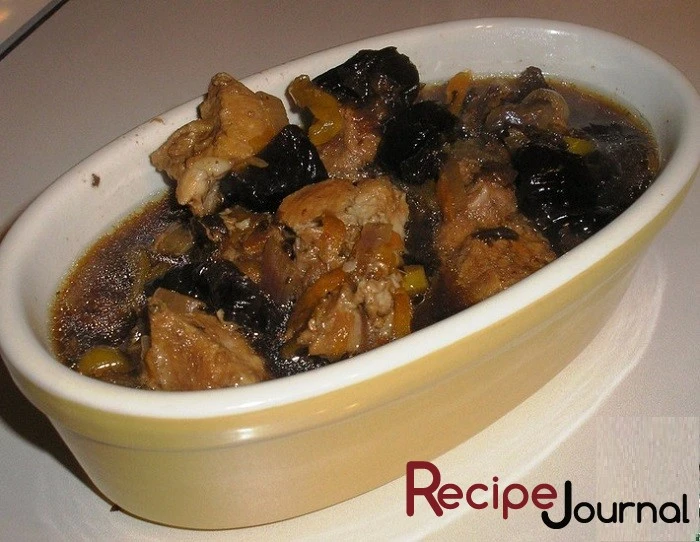 Свинина с черносливом в мультиварке - рецепт блюда из мяса