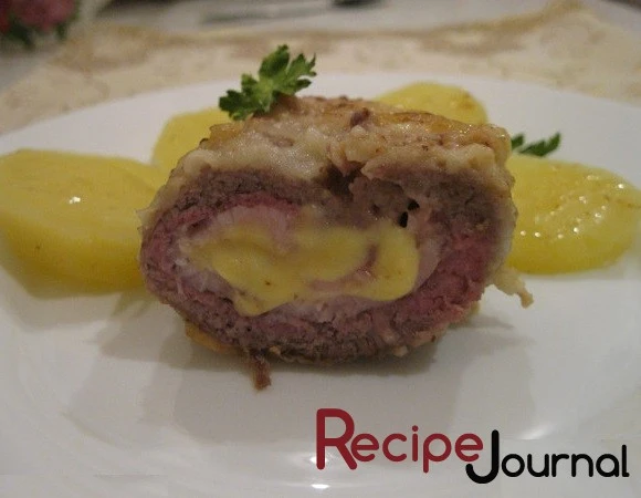 Кордон блю (cordon bleu) - рецепт блюда из мяса