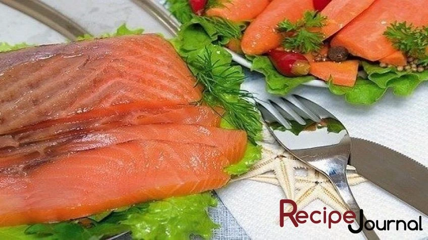 Красная рыба - рецепт домашней засолки