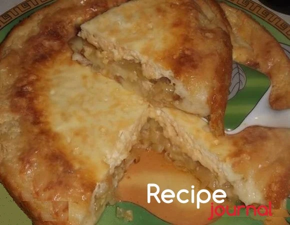 Сырно-луковый пирог - рецепт несладкой выпечки