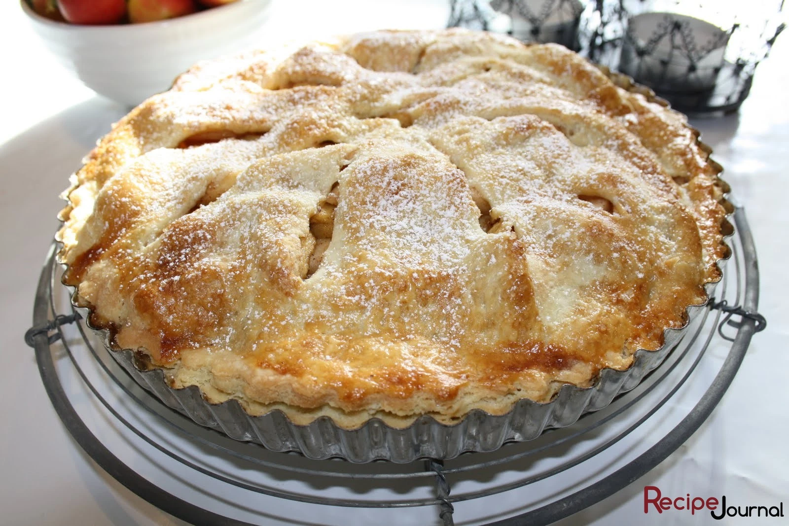 Американский яблочный пирог, apple pie - рецепт вкусной выпечки