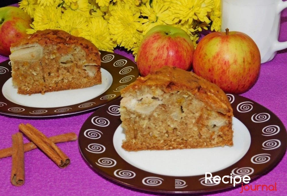 Кокосовый яблочный пирог - рецепт выпечки