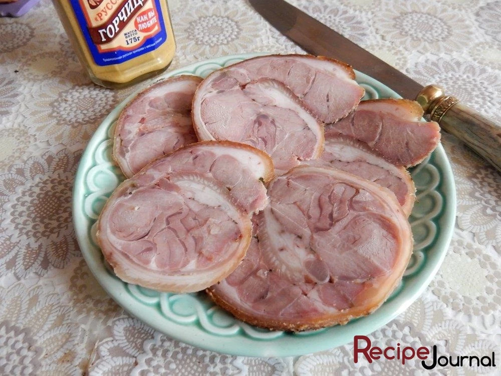Рулет из свиной рульки в духовке - рецепт блюда из мяса