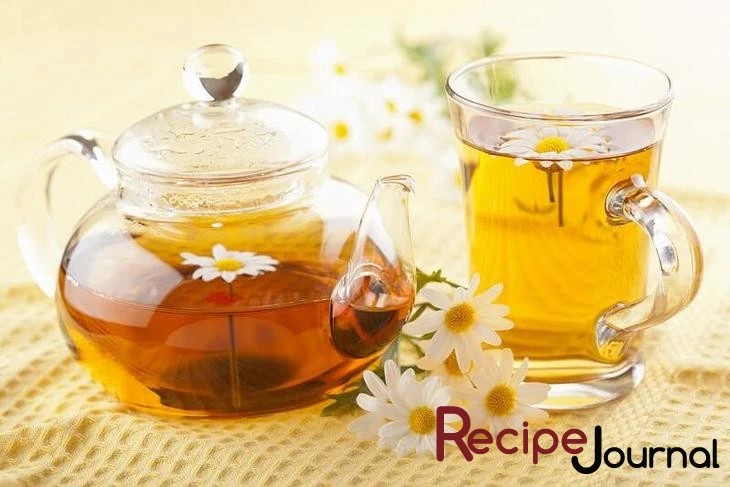 Чай имбирный с ромашкой и медом - рецепт полезного напитка