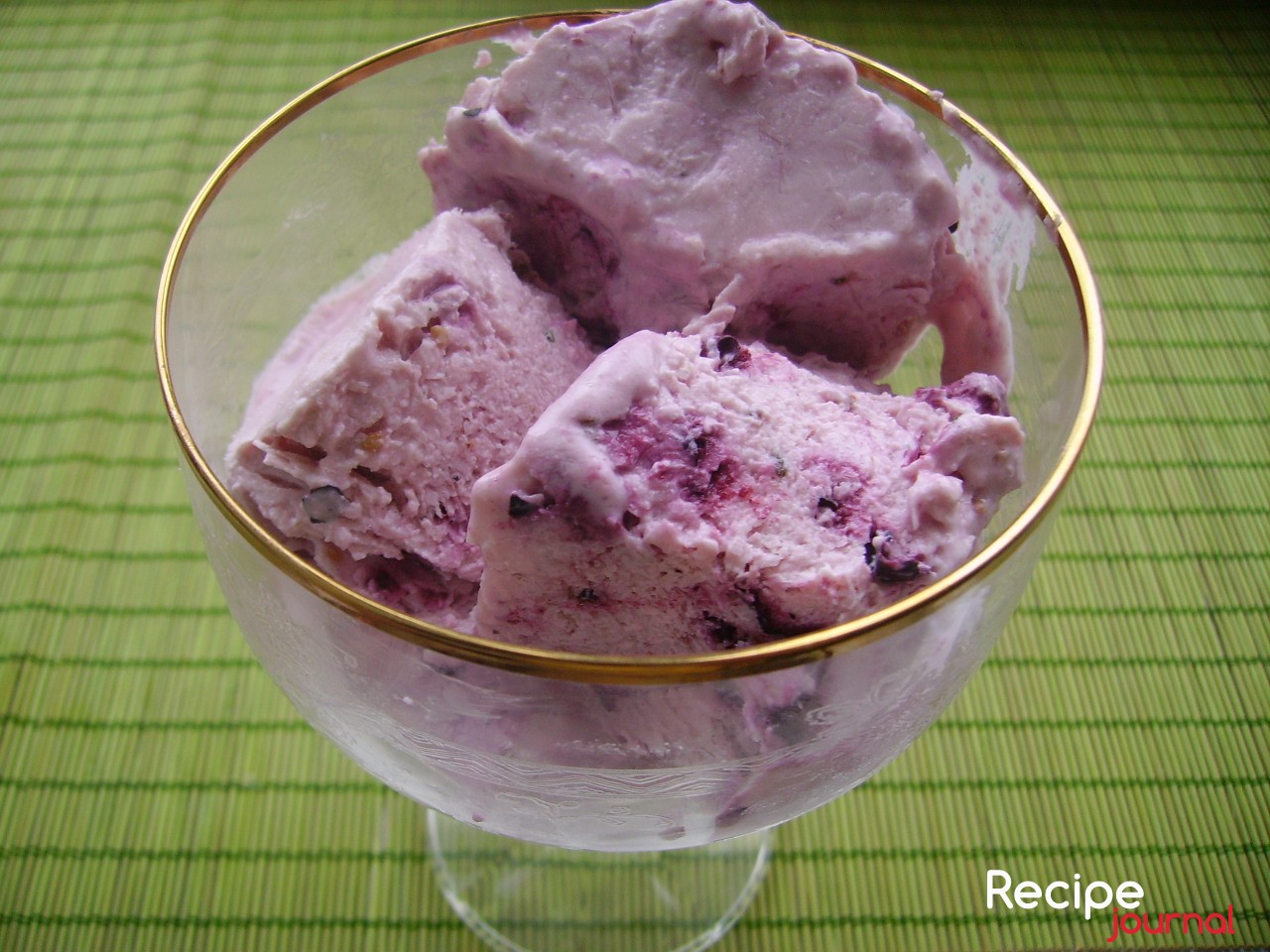 Домашнее мороженое с черешней - рецепт вкусного десерта