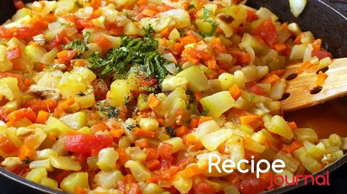 Кабачки по-еврейски - рецепт блюда из овощей