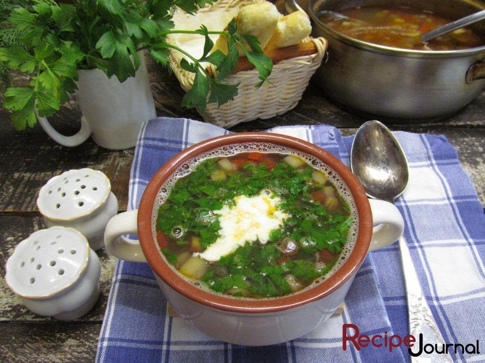 Кабачковый суп с чечевицей - рецепт для обеда