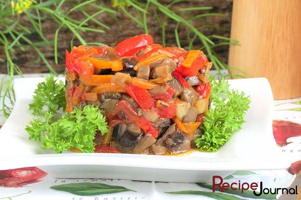 Рагу из баклажанов в духовке - рецепт блюда из овощей
