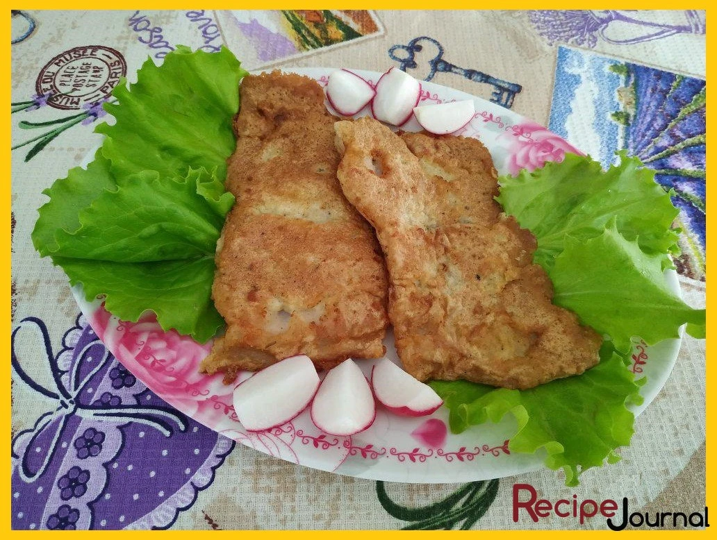 Рыбное филе пангасиуса в кляре - рецепт простого блюда из рыбы