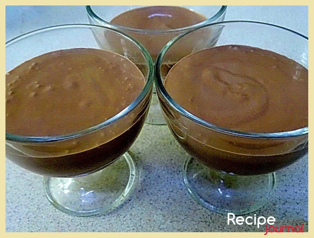 Творожное желе с шоколадом - рецепт полезного десерта