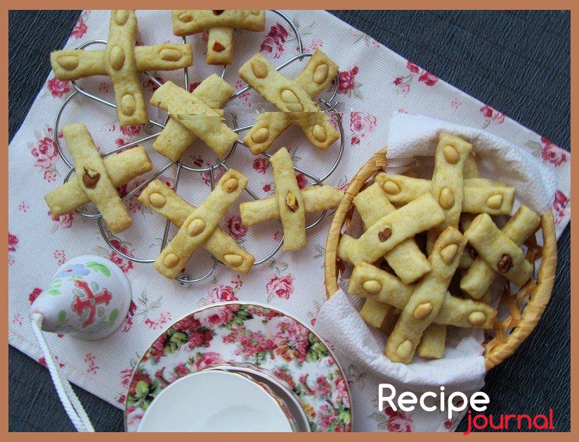 Рецепт печенья Кресты - выпечка к празднику