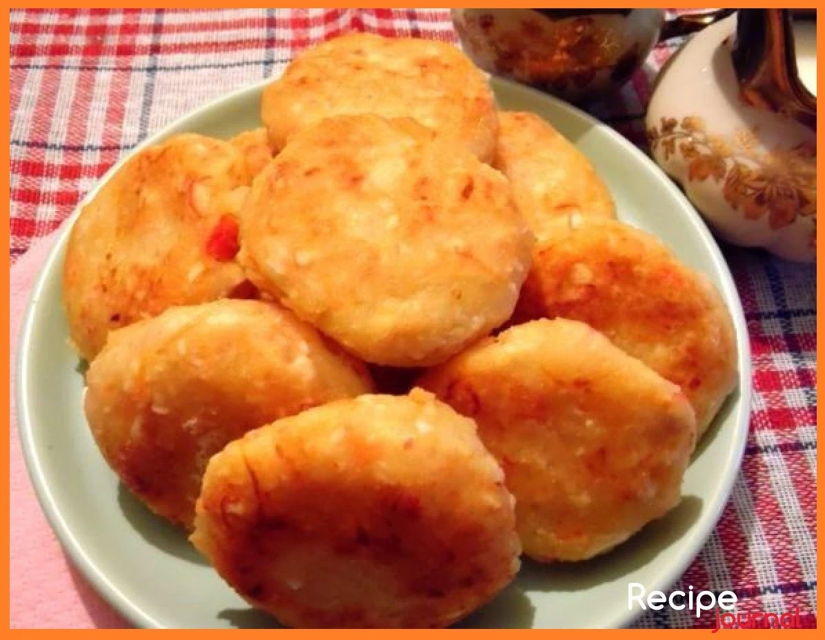 Рецепт симпатичных котлеток из картофеля с крабовыми палочками - овощное блюдо