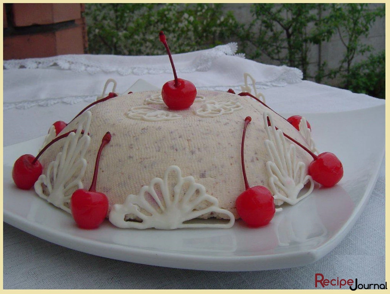 Заварная творожная Пасха - праздничный десерт