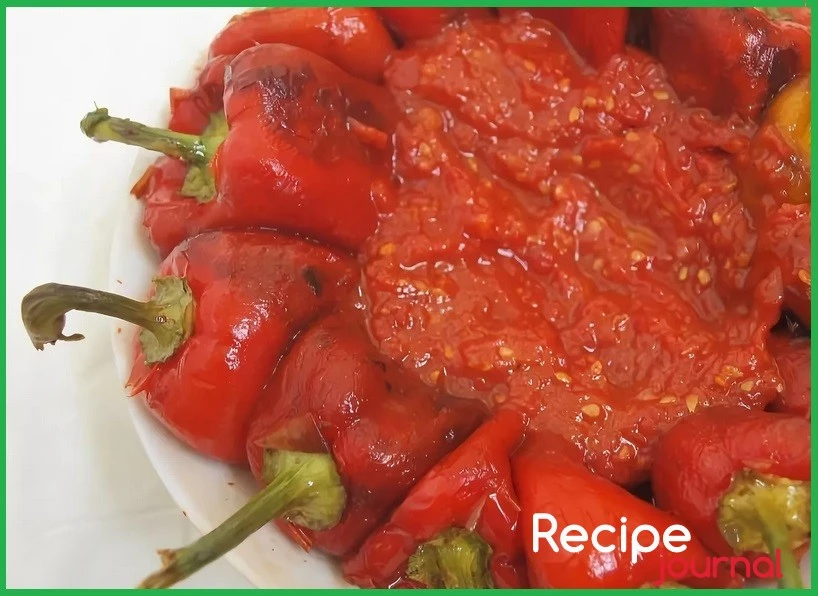 Жареный сладкий перец - рецепт летнего овощного блюда