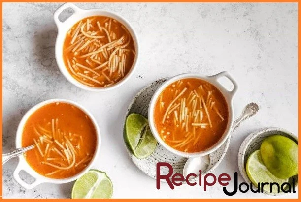 Суп с вермишелью на курином бульоне - рецепт для быстрого обеда