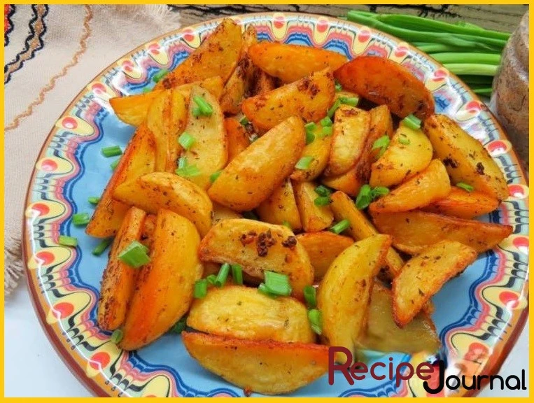 Картофель в духовке по-турецки - рецепт простого блюда из овощей