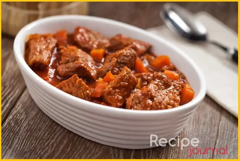 Гуляш из свинины по-венгерски - рецепт блюда из мяса