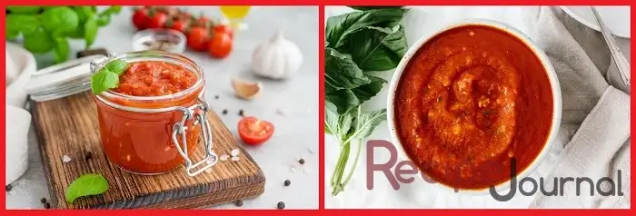 Итальянский соус Маринара готов! Подаем его после остывания или фасуем горячим в чистые сухие банки и закручиваем до зимы!