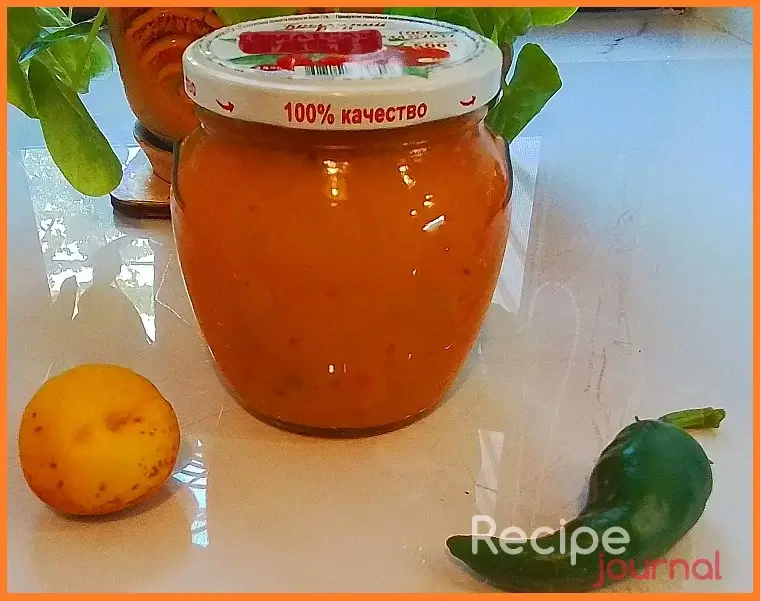 Соус из абрикос - рецепт консервации