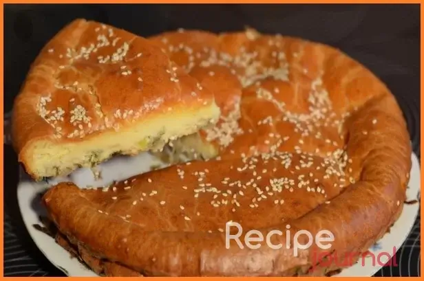 Рецепт простой выпечки - суперленивый пирог с капустой